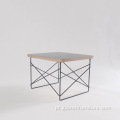 Tabela lateral da mesa de arame eames